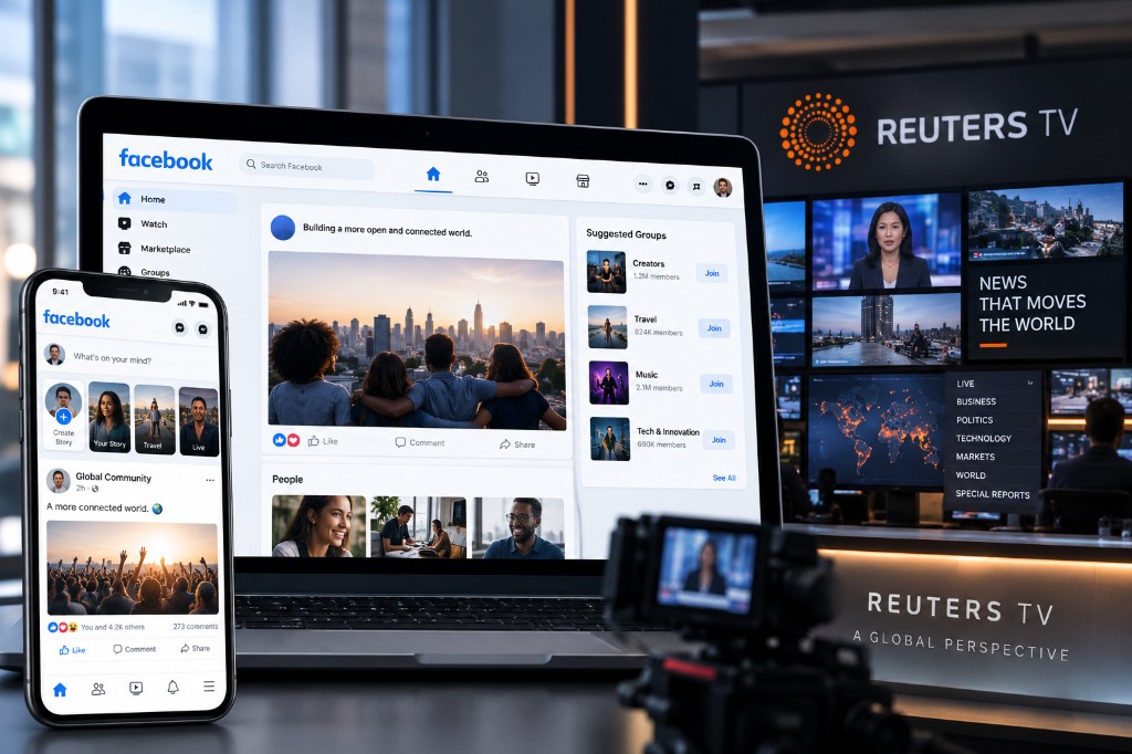Facebook personalization at scale and Reuters TV streaming across devices